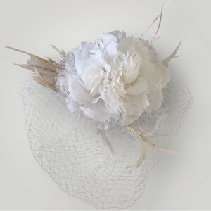 Rose & Feather Veil